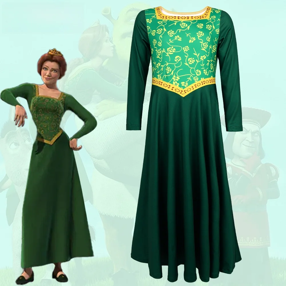 

Children's Cosplay Costume Sek Monster loween Stage Performance Fiona Princ een Traditional Ethnic Stage Costume
