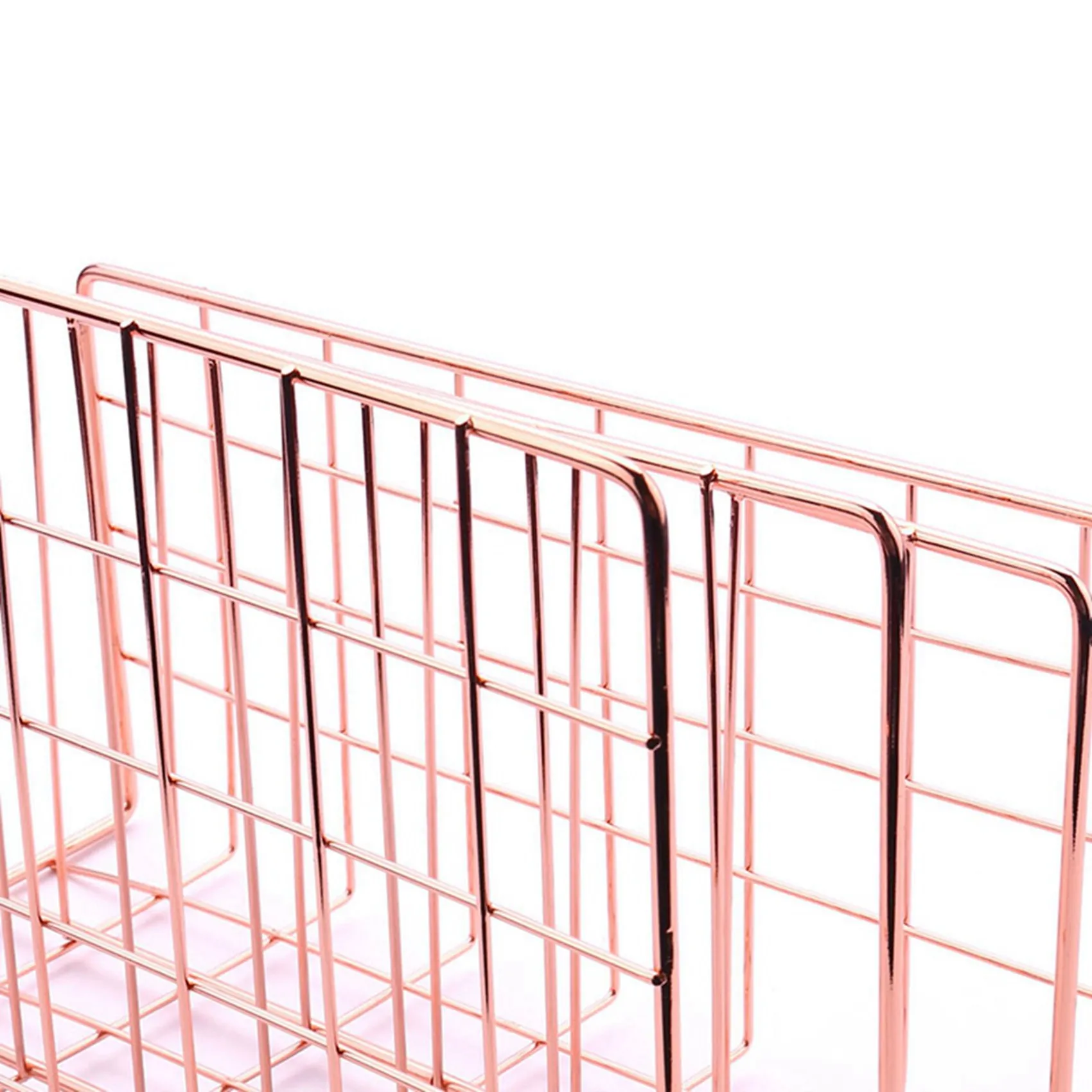 

Sensitive 2X Desktop Mail Organizer, 3-Slot Metal Wire Mail Sorter, Letter Organizer For Letters, Mails, Books, Postcards And Mo