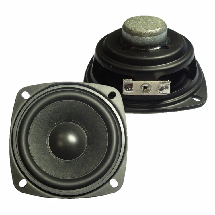 High quality Factory 4Ω/8Ω Optional 4 Inch Paper cone +Rubber edge Neodymium-magnet Iron frame Fullrange Speaker RMS power 30W