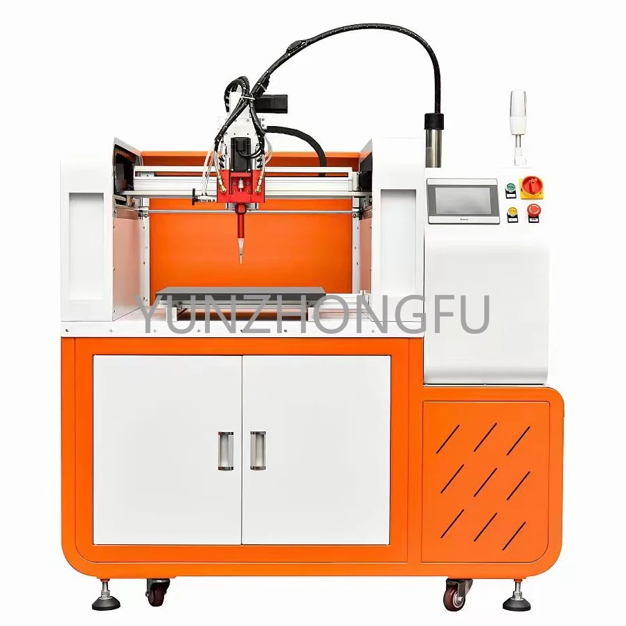 Potting Machine Uv Glue Silicone Hot Melt 502 Gluing Dispensing Three Axis 4-cup-type Lapping Factory