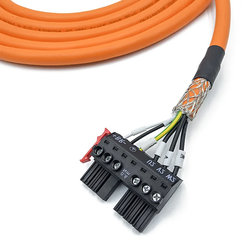 Servo Power Cable 6FX8002/5002-5CN36-1BF0 1CA0 1CF0 Low Inertia Absolute Encoder Cable