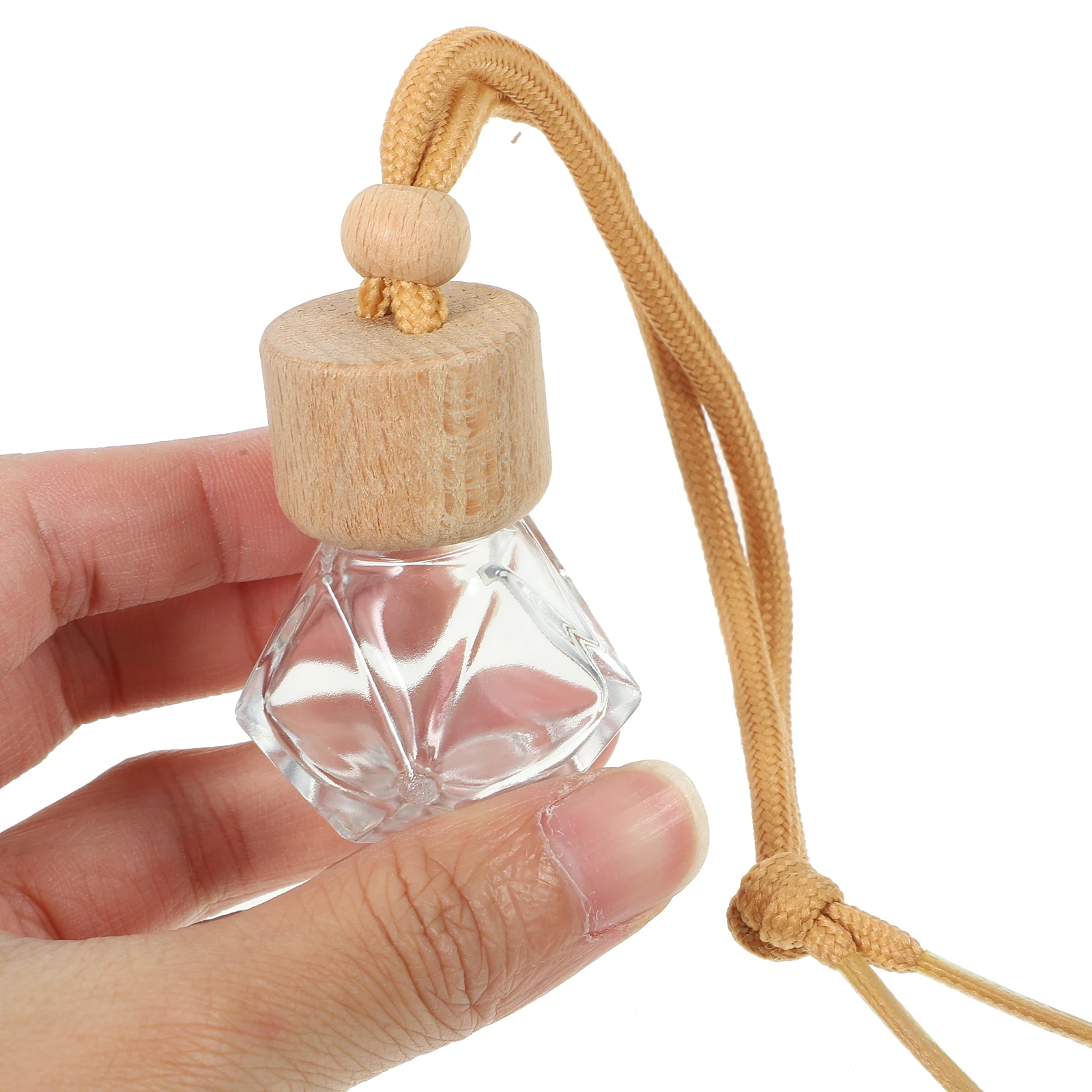 

Air Perfume Bottle Pendant Freshener Car Diffuser Bottles Oil Cotton Fragrance Ornament