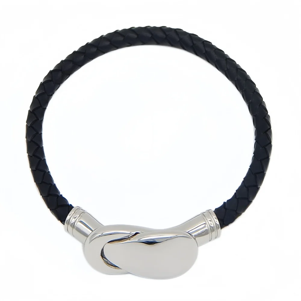 5PC 316L Stainless Steel Magnetic Clasps 5mm for Leather Cord DIY Bracelet Connector Clasps Accessories Jewelry Making Supplies