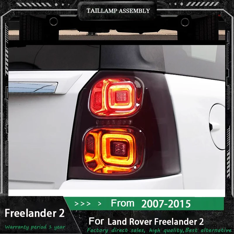 Car Led Rear Lights For Land Rover Freelander 2 Tail Light 2007-2015 Modified LED DRL Signal Brake Reverse Auto Accessories