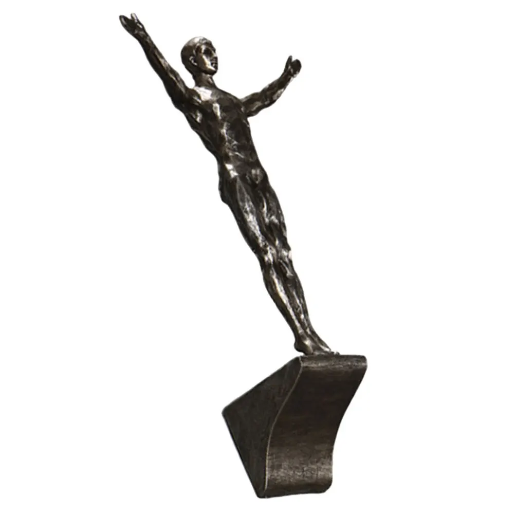 

Man Modern Hanging Decor Wall Hanging Decor Retro Industrial Resin For Bar Living Room Wall Art Home Decoration