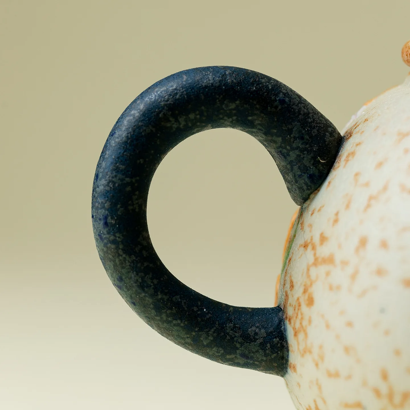 Ino Kiyosong Firestone Red Nine-Tailed Fox Fairy Teapot Exquisite Tea Maker With Filter Ball Hole High-Value Household Teapot