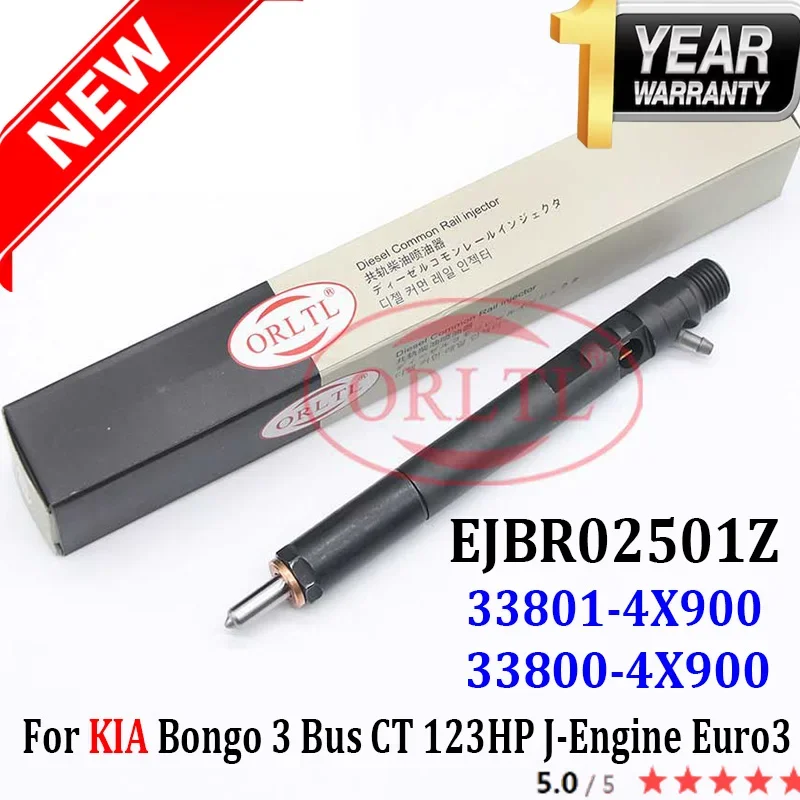 

NEW 33801-4X900 EJBR02501Z Diesel Injector Nozzle 33800-4X900 338014X900 338004X900 for KIA Bongo Frontier,CRDi 2.9L