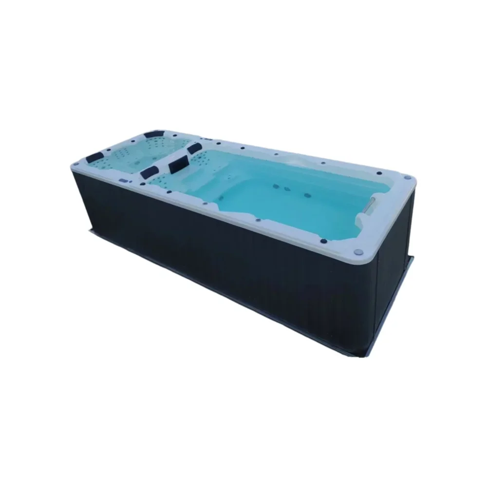 

5850X2250X1500mm 8 people Swimming Pool whirlpool Bathtub Acrylic Hydromassage Surfing Massage SPA H5850