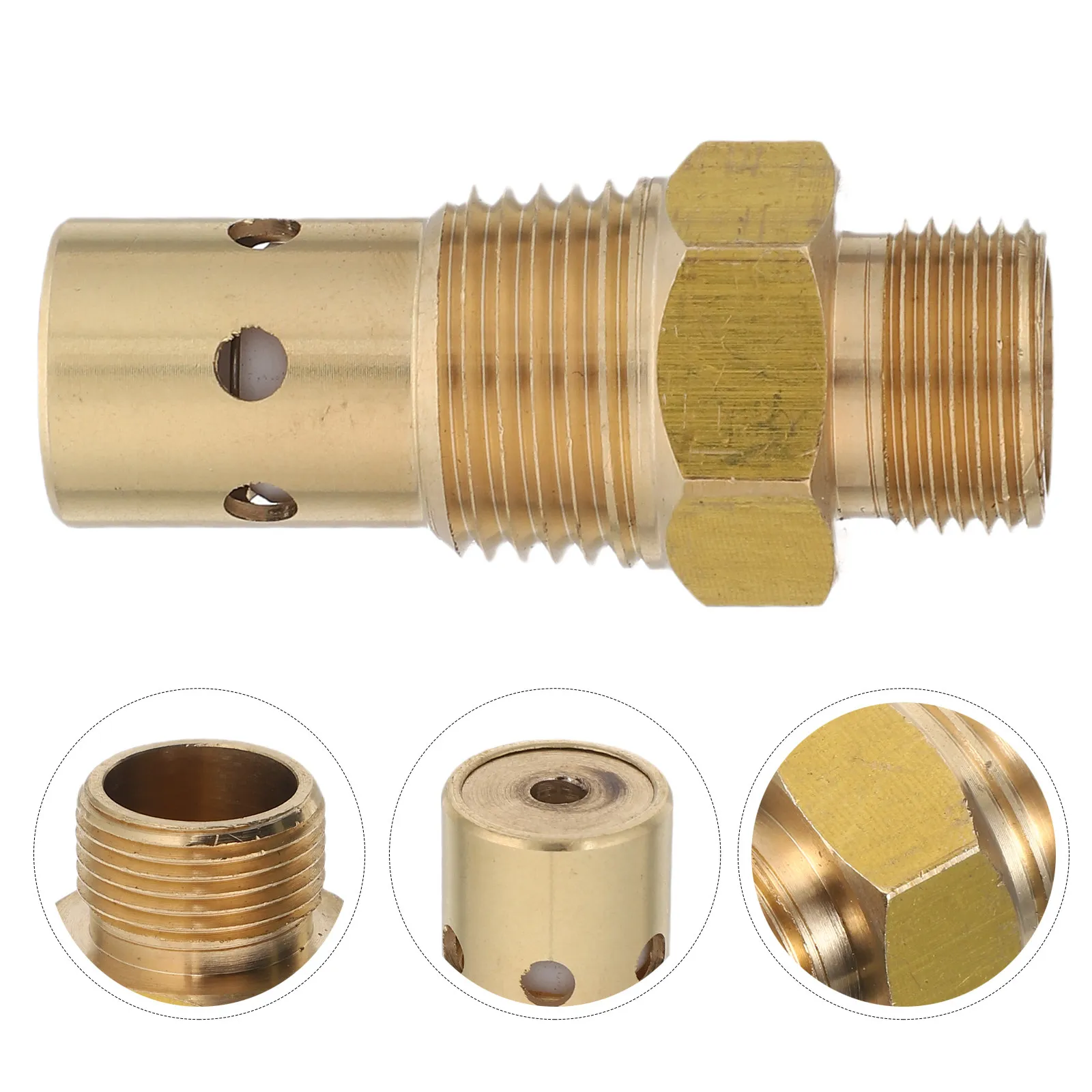 

Check Valve 1/2Npt X 11/16-20Un Copper Threaded One Way Non Return Valve For Air Compressor Parts Pneumatic Replacement