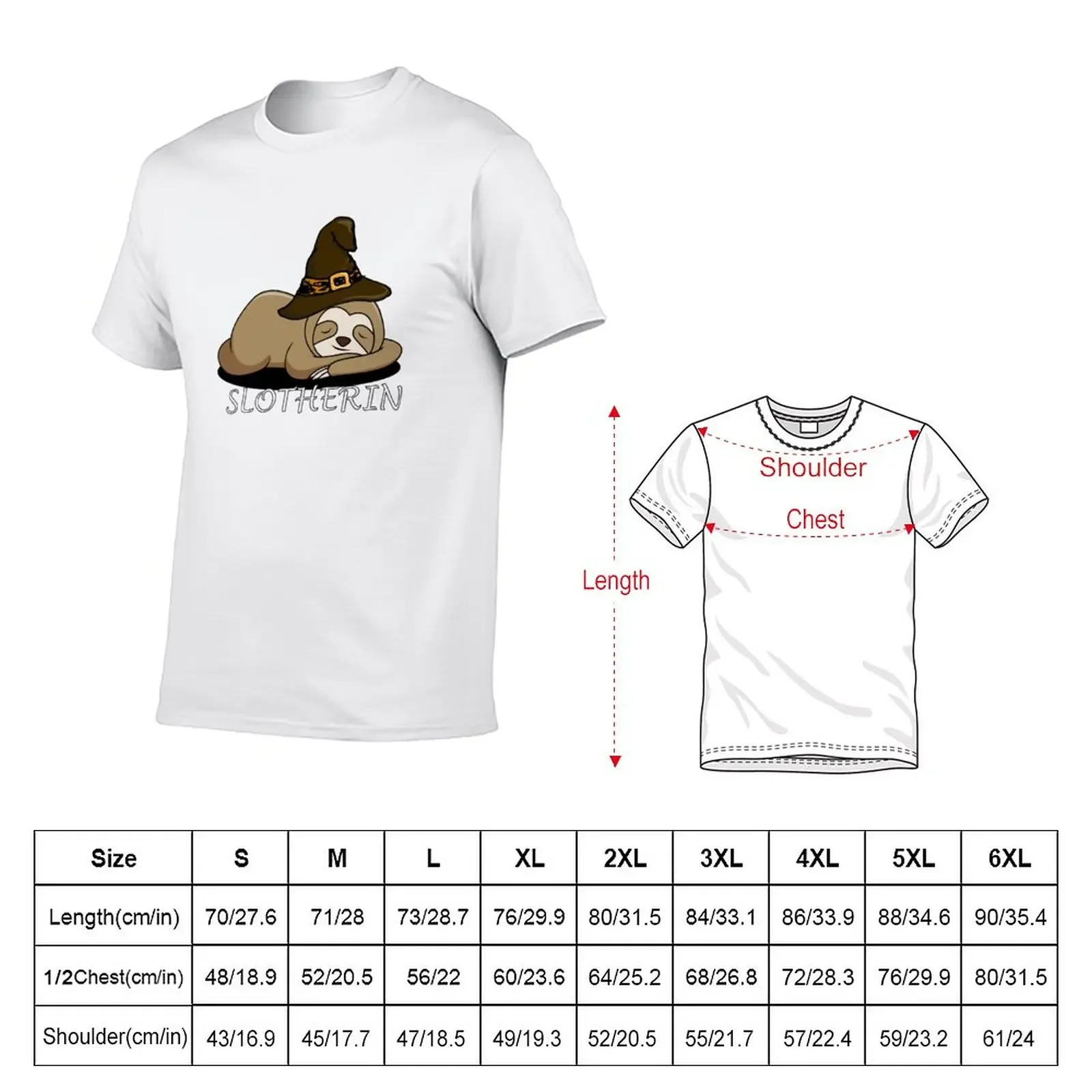 New Slotherin magic harry T-Shirt korean fashion Oversized t-shirt quick drying shirt mens graphic t-shirts big and tall