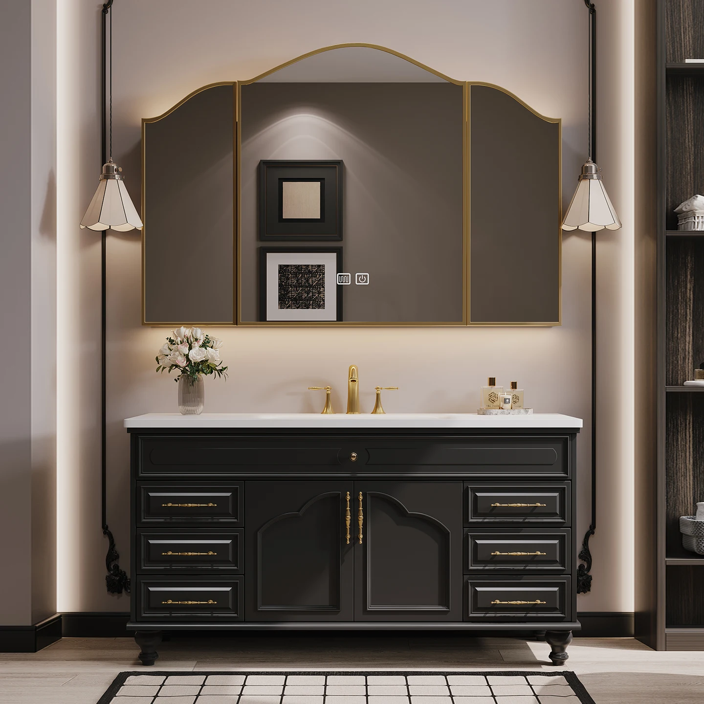 

Drawers Luxury Cupboard Perfume Vanity Wooden Jewelry Organizer Cupboard Desgin Quality Modern Archivadores Trendy Furniture