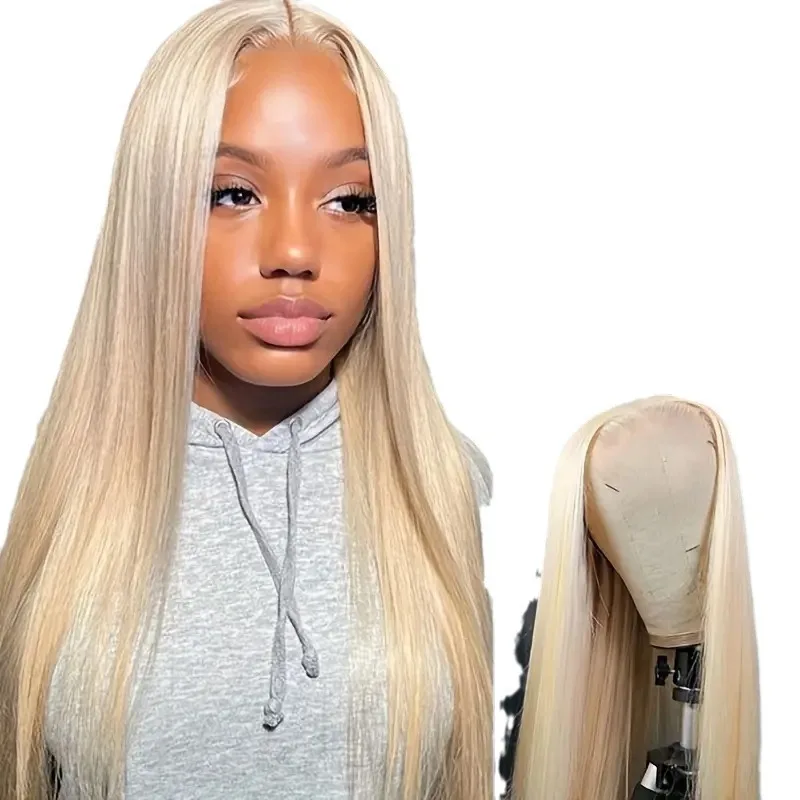 nouvelle-beaute-mode-perruque-blonde-claire-partie-centrale-cheveux-longs-raides-avant-de-lacet-perruque-complete