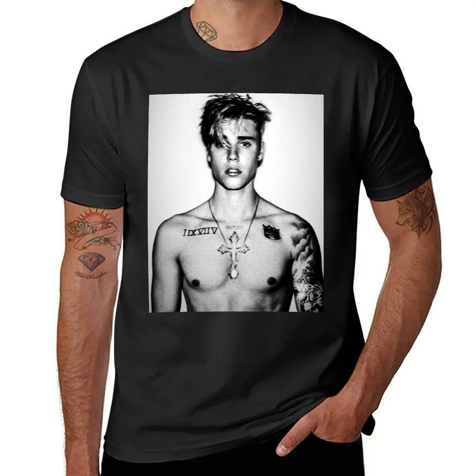 

The Evolution of JustiinBiieber T-Shirt for a boy hippie clothes mens graphic t-shirts anime