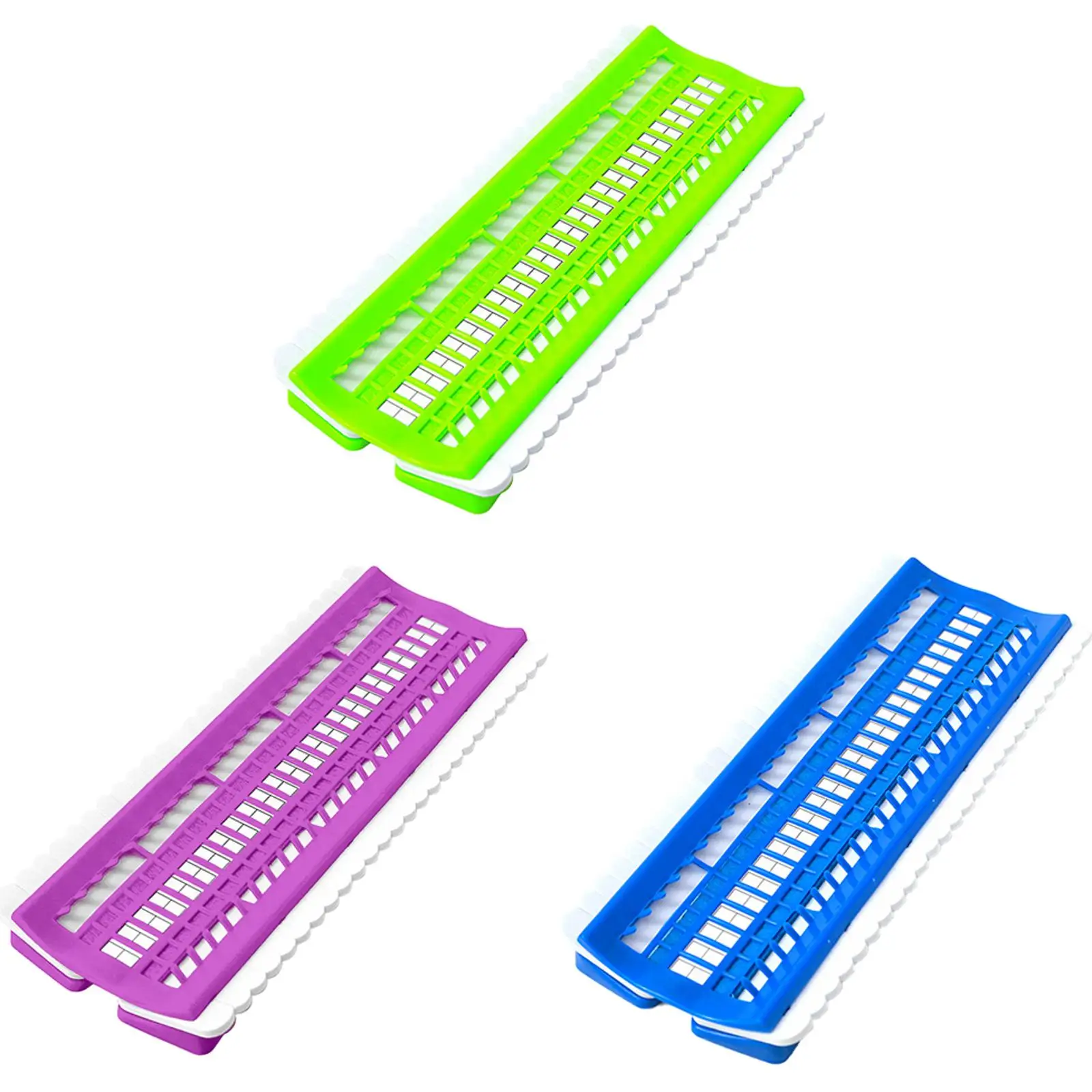 

50-Hole Cross Stitch Row Line Board Craft Storage Holder Cross Stitch Thread Holder Winding Board for Sewing Needlework Knitting