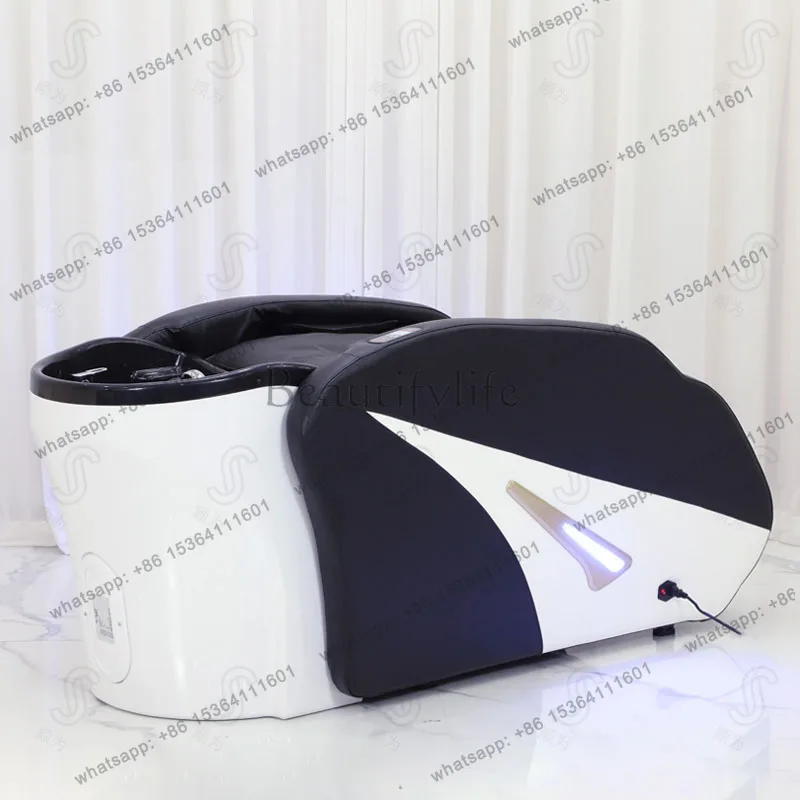 Factory Direct Sales Hair Salon Special Electric Massage Shampoo Bed Automatic Intelligent Multifunctional Massage