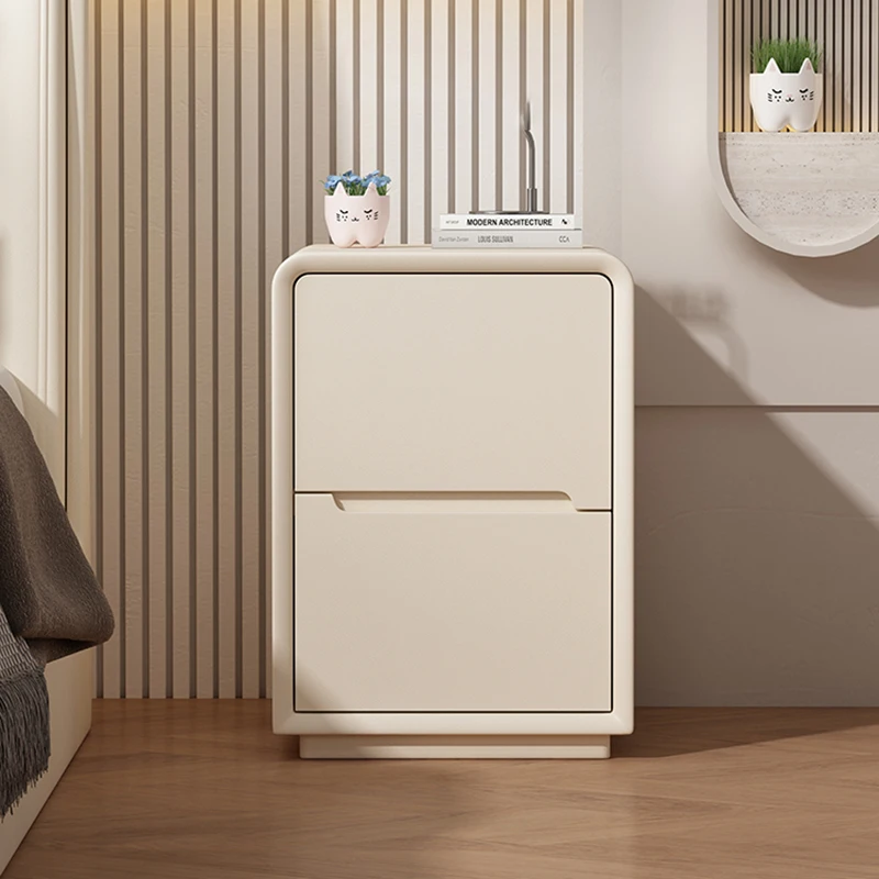 

Wooden Nightstands Bedroom Cabinets Display Bed Side Nightstands Bedside Tables Night Criado Mudo Nordic Furniture YX50NS