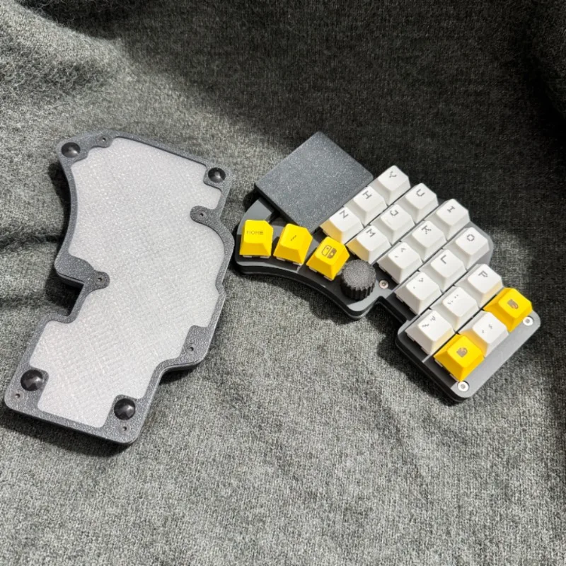 Kit Keyboard Split Maks Dilemma Baru 3X6 Kustom MX/Coc Sumbu Kabel Mode Tunggal Hot Swap Fdm KnobTouchpad Mouse DIY Kit Mekanis