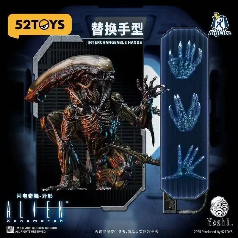 52TOYS1/12 Beast Box serie ilimitada IB13 XENOMOPH Alien conjunto Deformable conjunto completo 6 pulgadas 16cm modelo de figura de acción en Stock