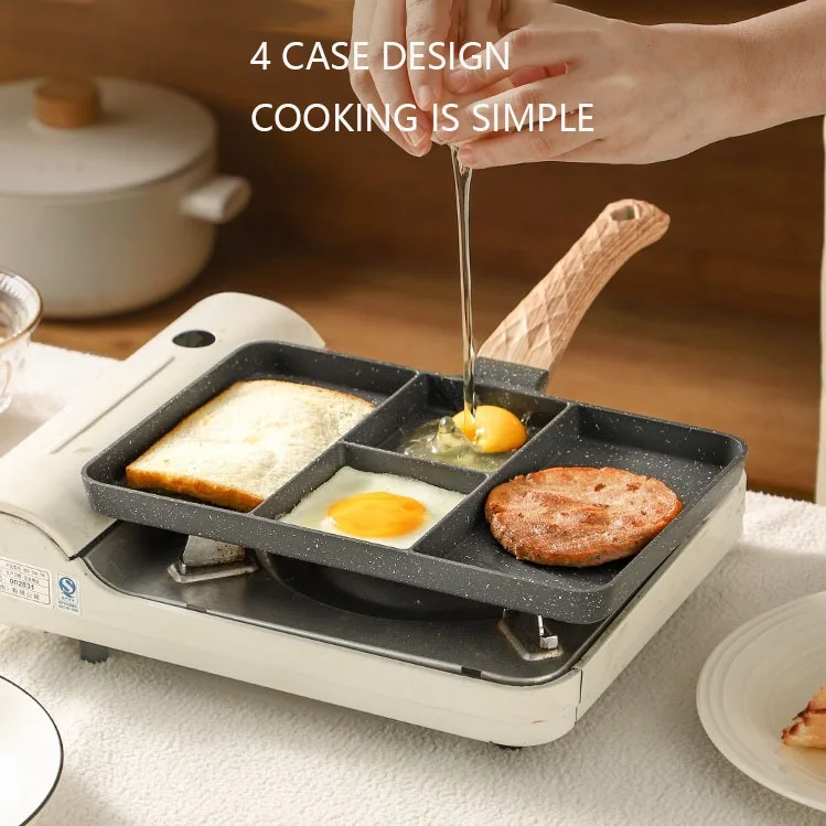 

Multi-Function Steak Frying Pan Non-Stick Pan Cook Wok Kitchen Skillet Nonstick Pans Grill Pancake Saucepan Egg Induction Cooker