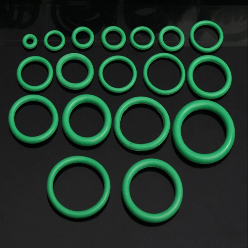 530/270Pcs Air Conditioning HNBR O Rings Car Auto Repair Tools Rubber Air Conditioning Refrigerant Ring Sets Car Tools 18 Sizes