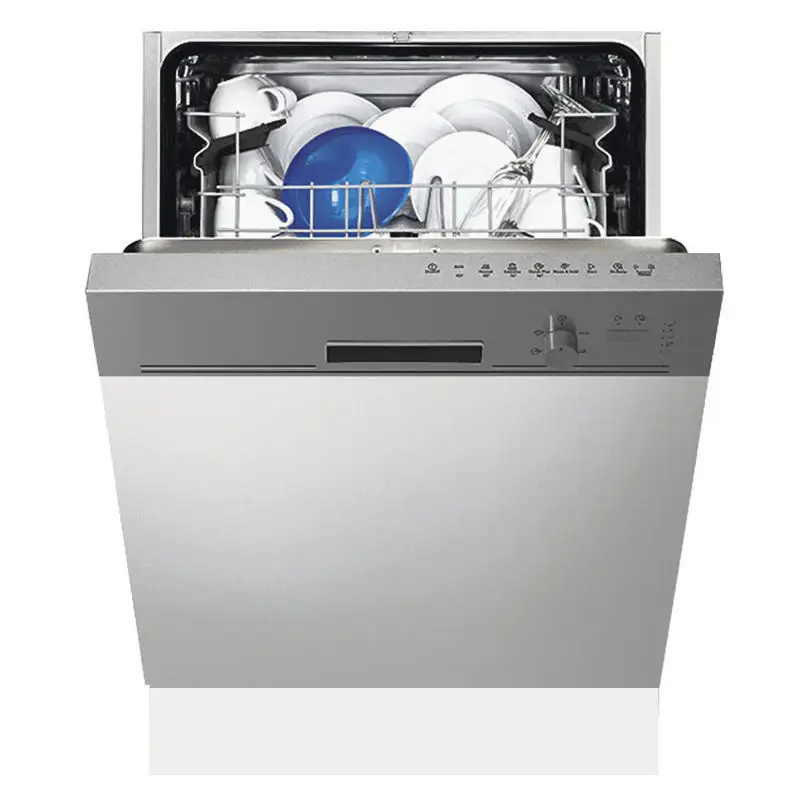 Freestanding Household Electric Dishwasher with Multi Program Temperature Adjustment and Disinfection Machine for Smart Home