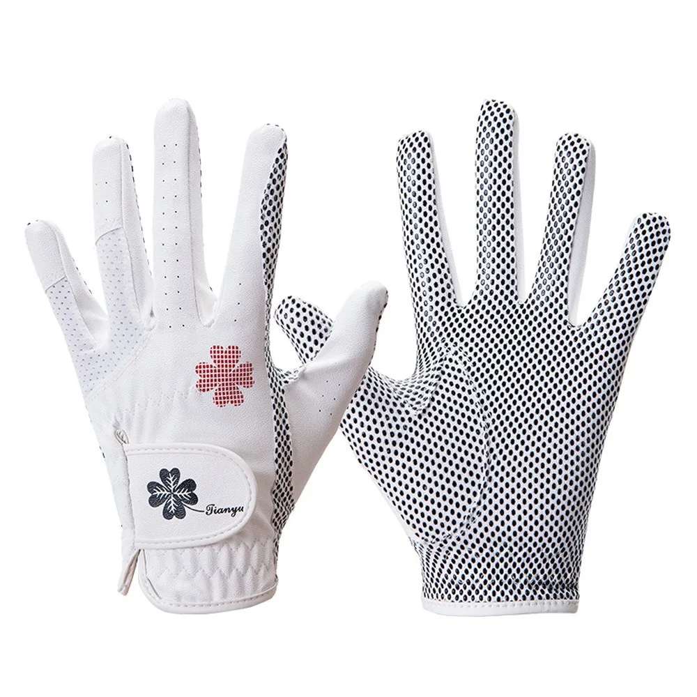 

Breathable Women's Golf Gloves Comfort Non-slip Full Finger Golf Gloves Elastic Wear Resistant Golf Mittens Outdoor Sports