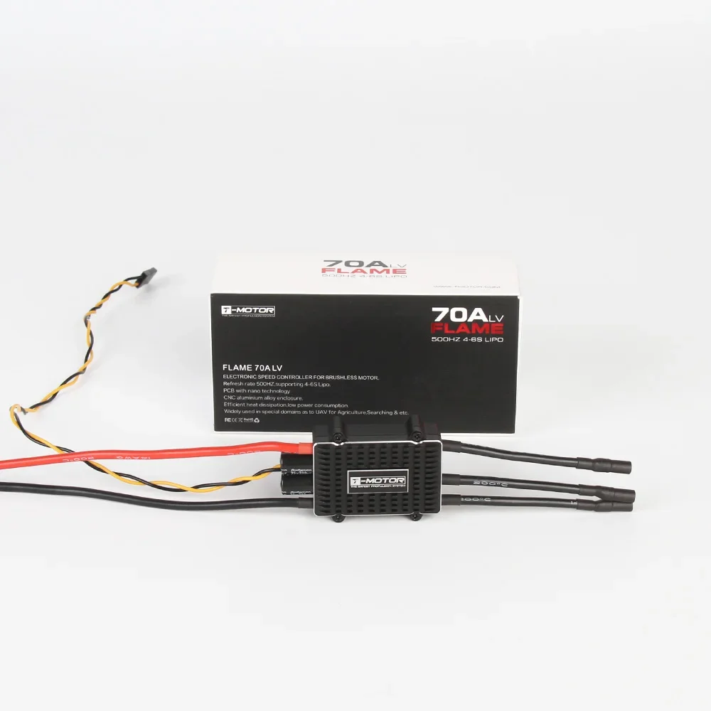 T-MOTOR FLAME 70A 6S wielowirnikowy dron ESC 4-6S elektroniczny regulator prędkości dla wielu wirników kompatybilność MN5208 MN5212 U8