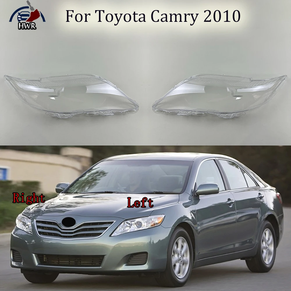 

Для Toyota Camry 2010 Корпус противотуманных фар прозрачная лампа налобный фонарь замена оригинальных линз из оргстекла