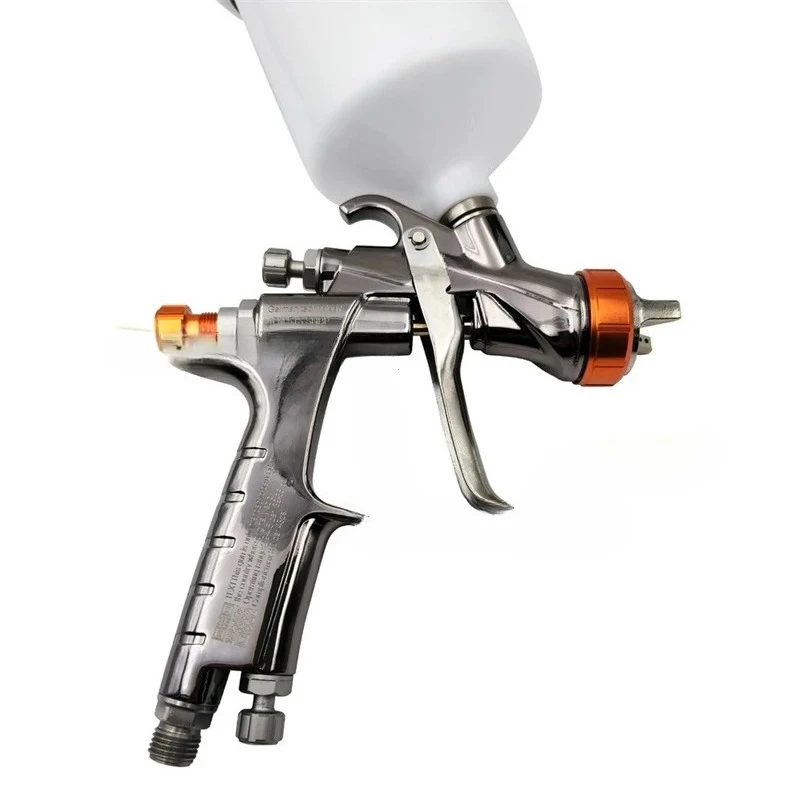 1.3mm & 1.4mm High Atomization Gravity Spray Paint Gun Automotive Sheet Metal Furniture Paint Spray Gun Varnish UV Paint Tools