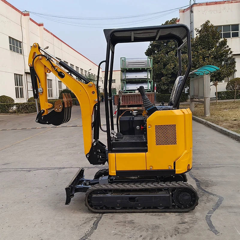 CE EPA Mini Crawler Digger 1.2ton imported Engine small bagger pelle mini excavator