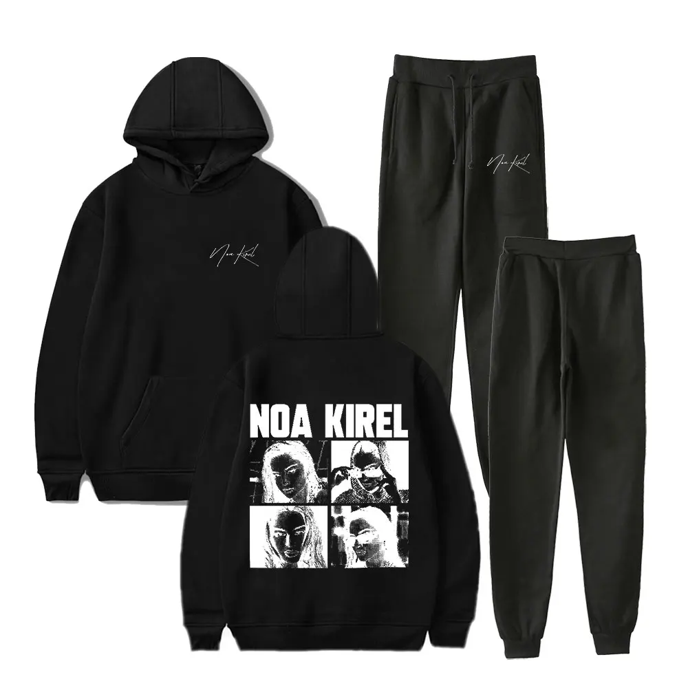 

Noa Kirel Merch Hoodie Suit Man/Woman Streetwear 2 Pieces Sets Fashion Hoodie Streetwear Man/Woman Casual Clothes