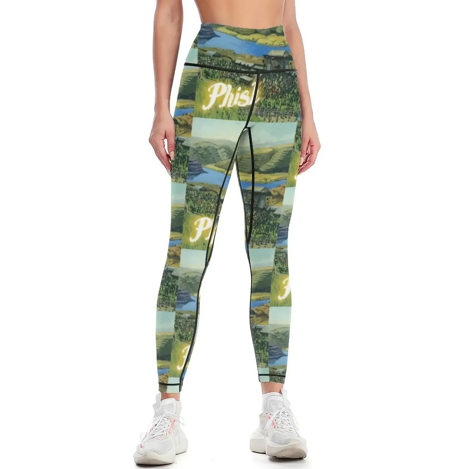 

the phish gorge tour 1998 Leggings Sports pants for Women's sportswear legging push up Womens Leggings