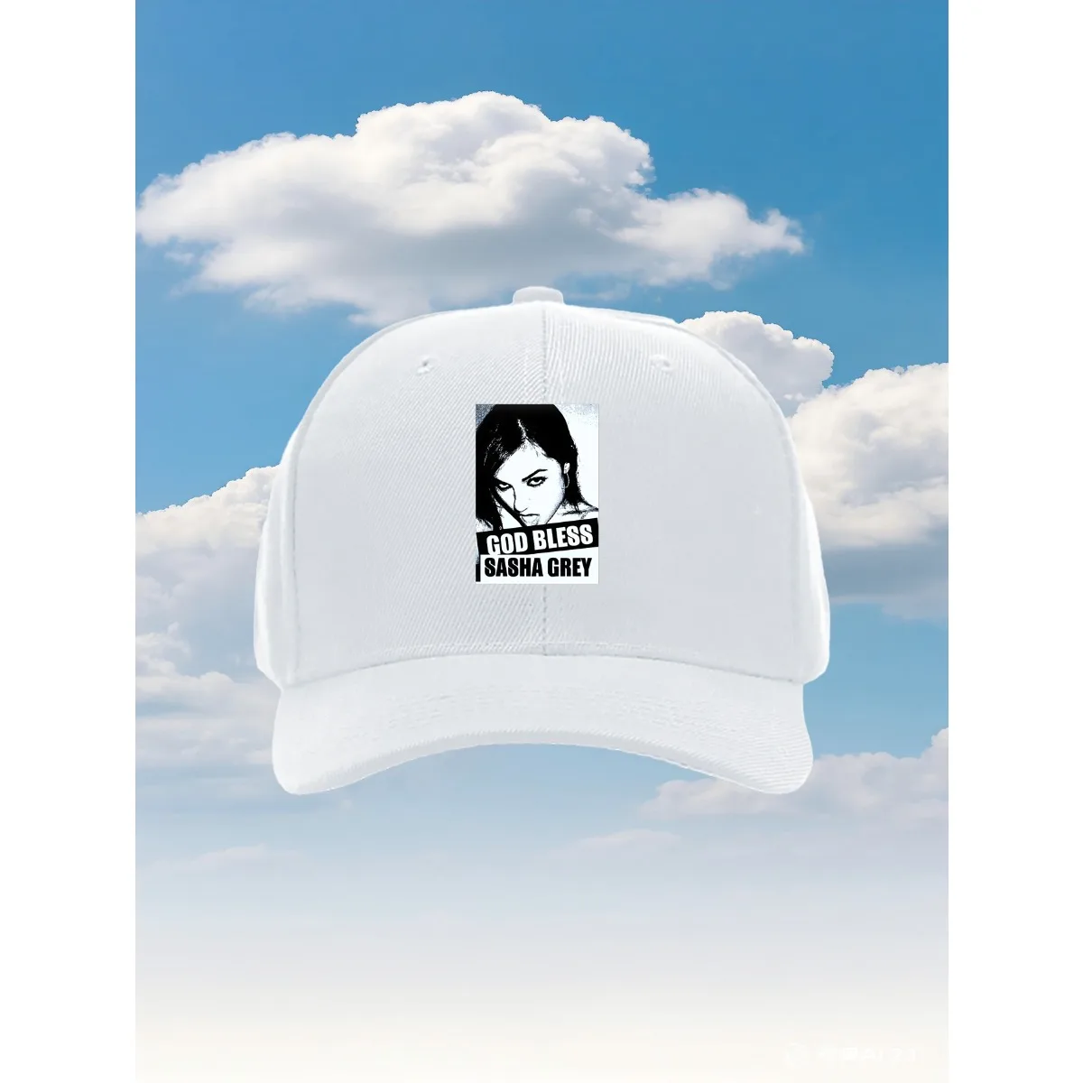 قبعة سائق الشاحنة ذات الطراز الجديد من bless sasha grey2025 مع تصميم مطبوع ممتع وقابل للتعديل، مثالية للأنشطة الخارجية Tra