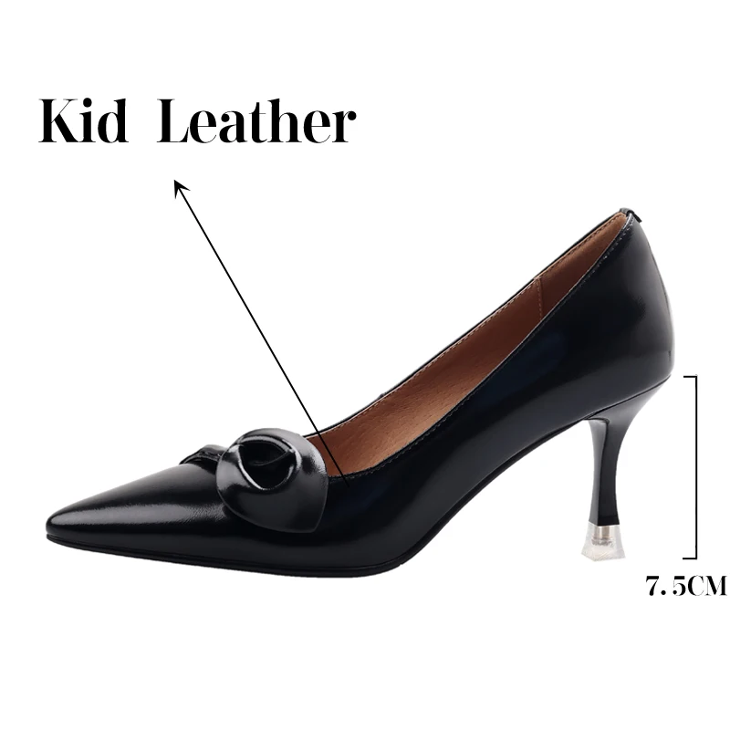 TULING JUN 2024 Spring Autumn Women's Shoes High Heel Pointed Toe Elegant Temperament Lady The Workplace Pumps Shoes For Women L