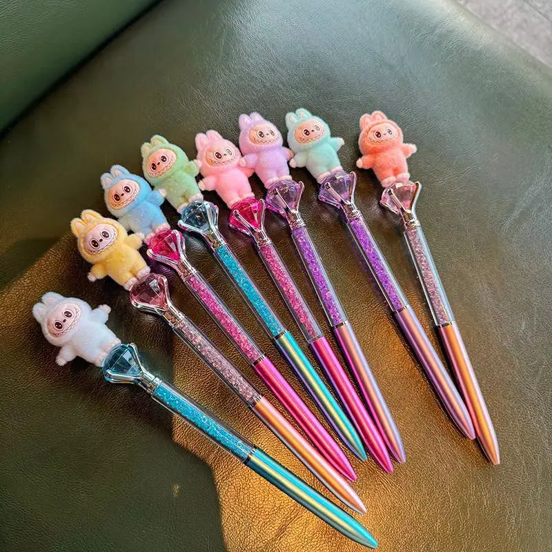 New Creative And Quirky Bunny High-Quality Neutral Pen Cute And Creative Press Type Super Cute Large Capacity Student Specially