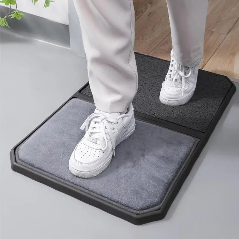 Universal Door Mat Non Slip Dry And Wet Separation Shoes Soles Cleaning Door Mat Outdoor & Indoor Floor Welcome Rug