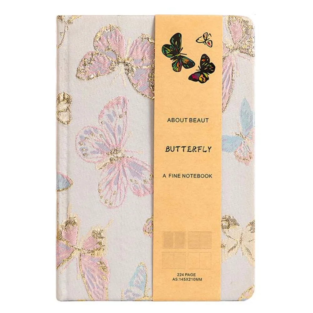 caderno-de-couro-com-padrao-de-flores-bordadas-livro-de-anotacoes-a-prova-d'Agua-organizador-eficiente-de-tempo-bloco-de-notas
