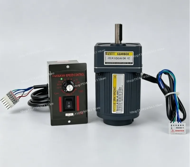 

3RK15RGN-C 15W AC Gear Motor 220V Single-Phase + Speed Controller, Reversible Induction Variable Speed