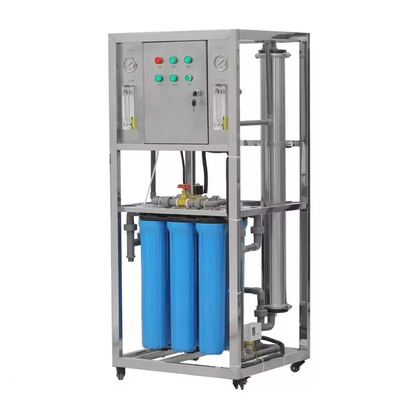 

Stainless steel reverse osmosis water filtration 250LPH reverse osmosis water purification system