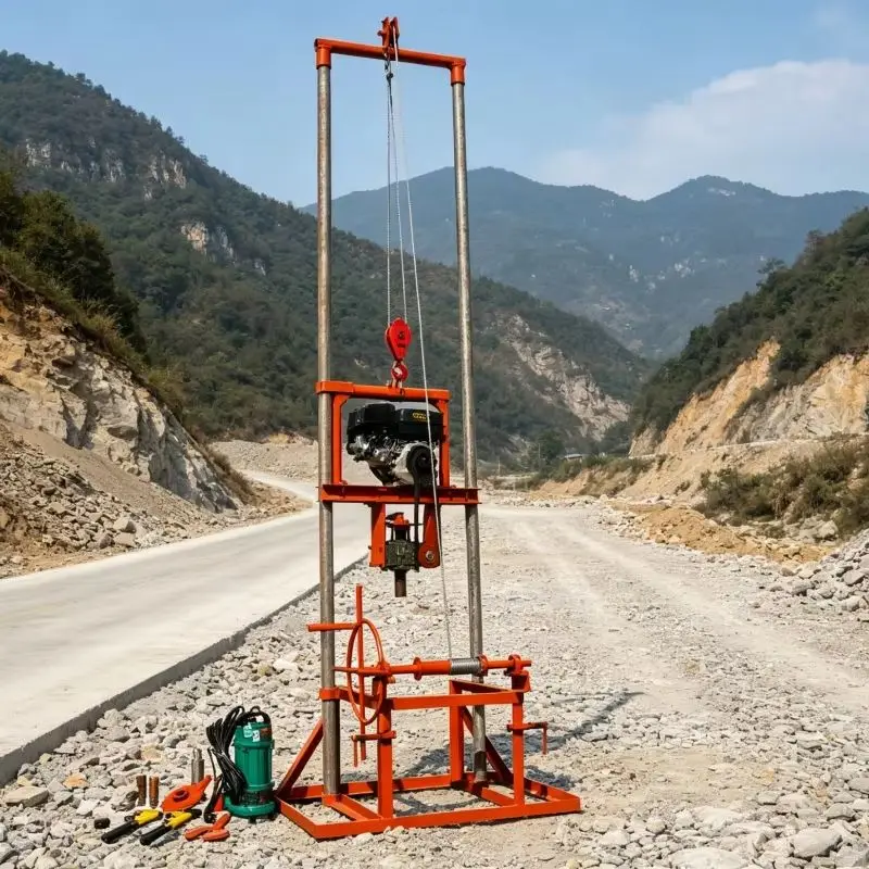 Customized Industry Top 1 Water Well Drilling Rig, Well Drilling & Boring Machine, Farm Geological Exploration Well Drilling Rig