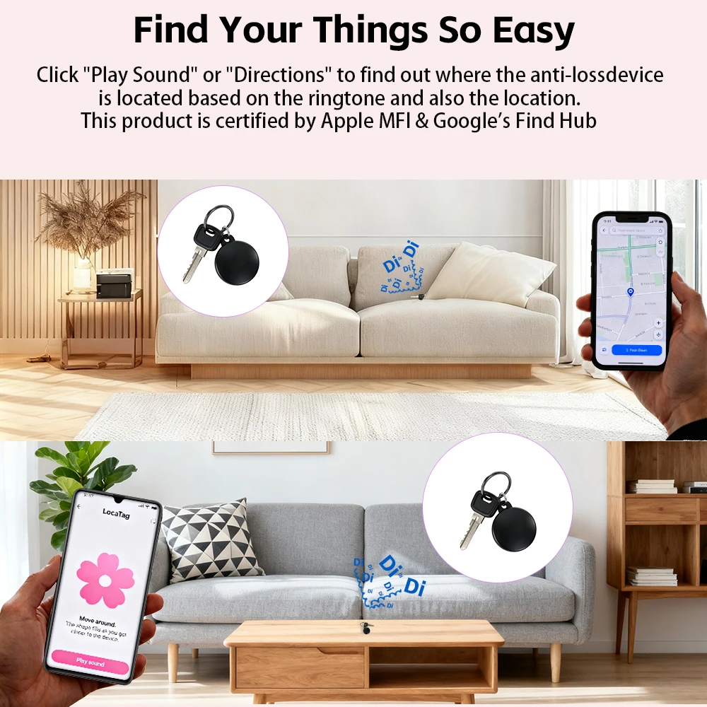 جهاز تتبع صغير بنظام تحديد المواقع الذكي العلامة العالمية محدد موقع مكافحة خسر جهاز بلوتوث ل أبل أندرويد المقتفي المسنين الأطفال الحيوانات الأليفة الثمينة