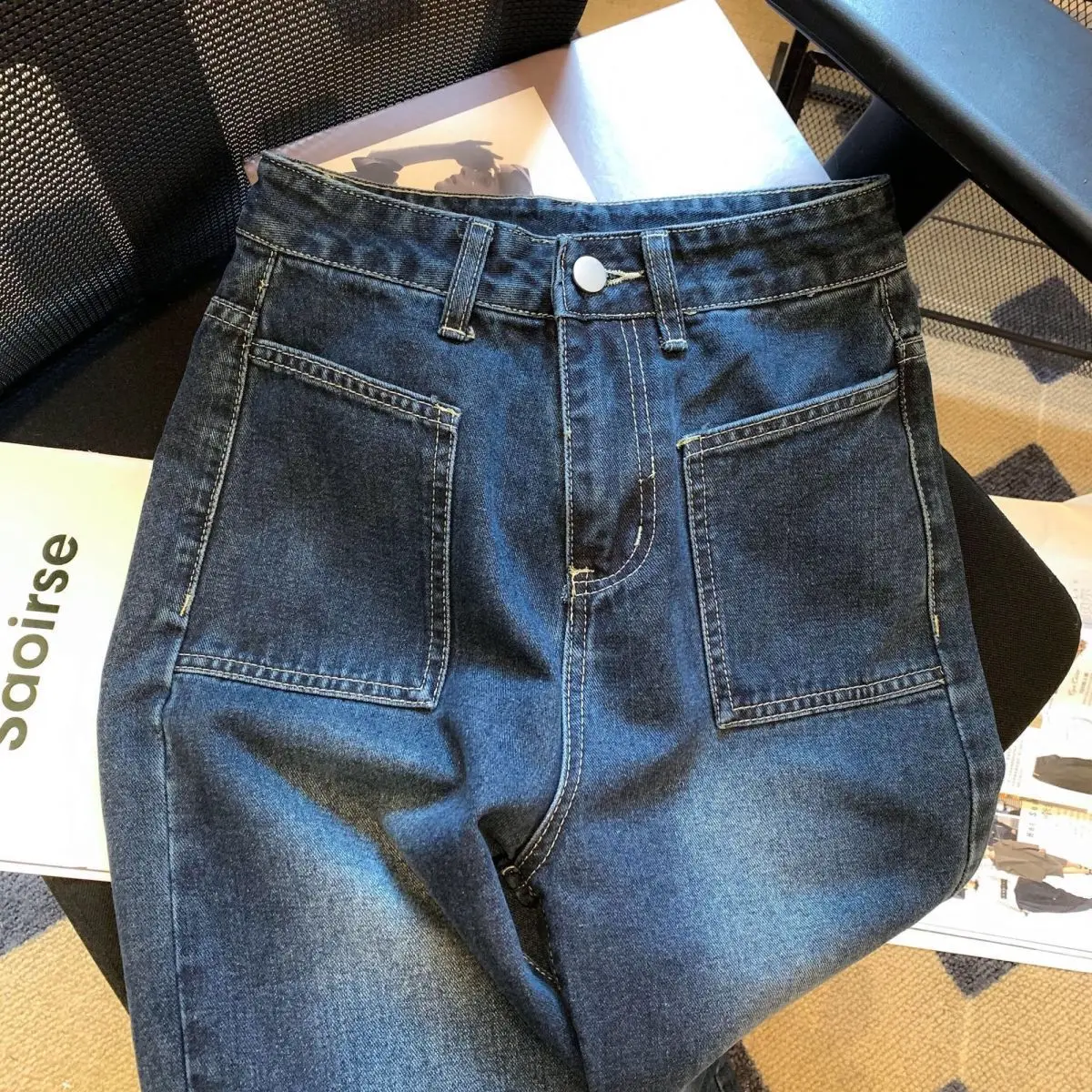 Jeans retos femininos angustiados rasgados buraco desgastado bainha rasgada lavada grunge punk gótico emo cena alternativa subcultura destruída