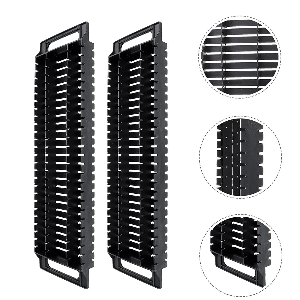 

4pcs Pcb Circuit Board Storage Stand Antistatic Bracket 25-Slot Pcb Board Holder Stand For Sensitive Electronics Protection
