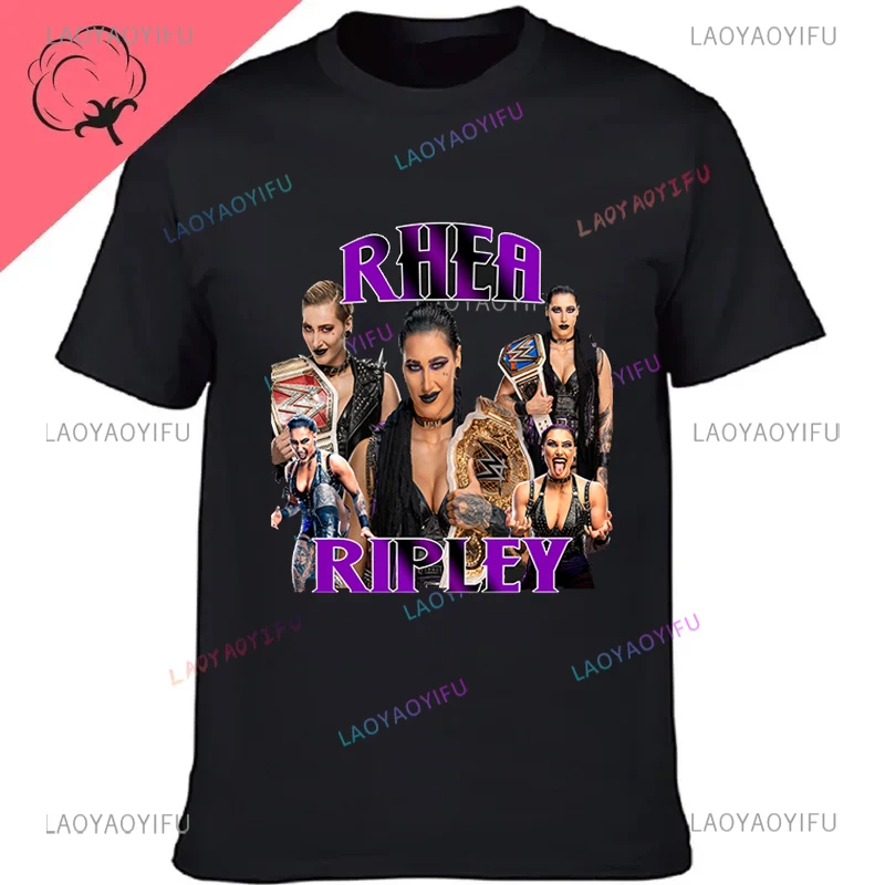 Brand new Rhea Ripley shirt, vintage Rhea Ripley shirt, punk street cotton 100% T-shirt