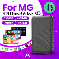 Android 13 wireless carPlay wirelessAndroid Auto Mirror Ai Box For Netflix Youtube For MG GT MG5 RX5 GS ZP ZS Hector HS ZS EV
