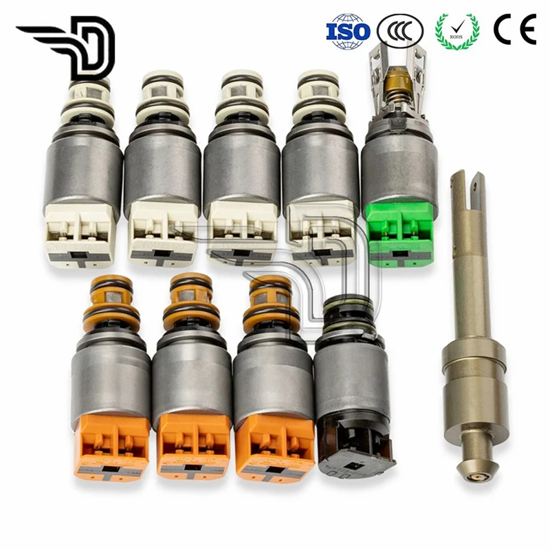 

Original 10 Pcs 8HP-45 8HP45 Gearbox Valve Body Solenoid For Jaguar Land Rover Audi Q7 BMW X1 X3 1 3 5 Series