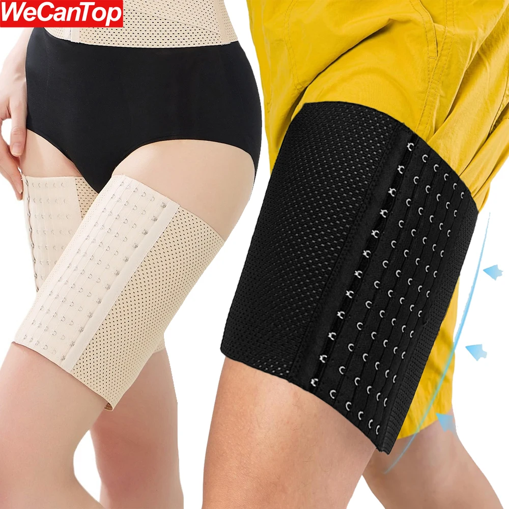 

WECANTOP 2-Pack Thigh Tummy Trimmer for Women, Adjustable Slimming Shapewear - Thigh Cincher for Gym, Daily Wear & Postpartum