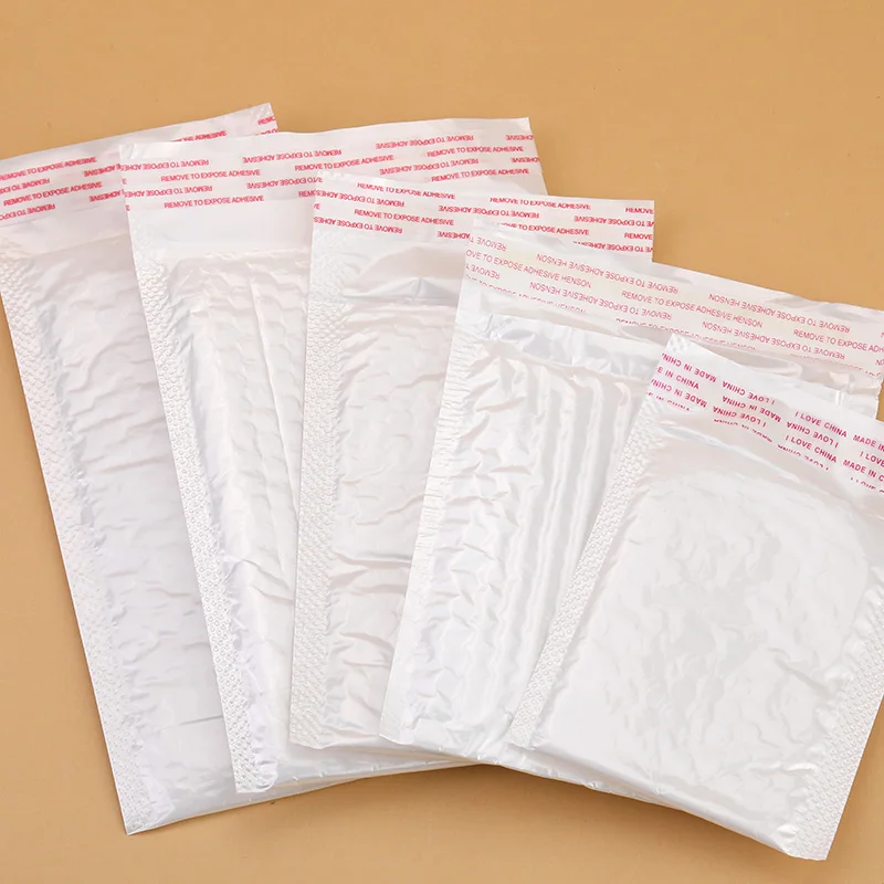 FYIF 10PCS 15X25CM Self Seal Bubble Mailers Padded Envelopes Bulk Bubble Lined Wrap Polymailer Bags for Shipping Packaging Maile