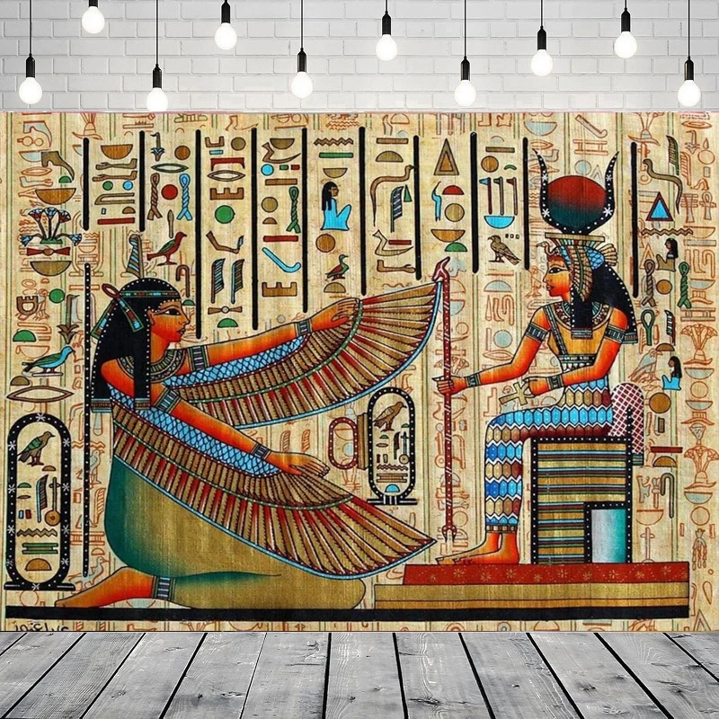 خلفية التصوير الفوتوغرافي مصر القديمة مصر لوازم الحفلات لوحة جدارية مصرية مصر خلفية حفلة خلفية جدار راية
