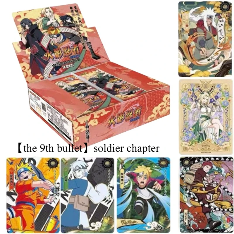 

Официальный редкий бустер-пак KAOU: Коллекционные карты Naruto Legacy "Солдат" 9-й серии, редкий голографический лимитированный бустер-пак в подарок